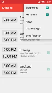 Speaking clock DVBeep Pro screenshot 7