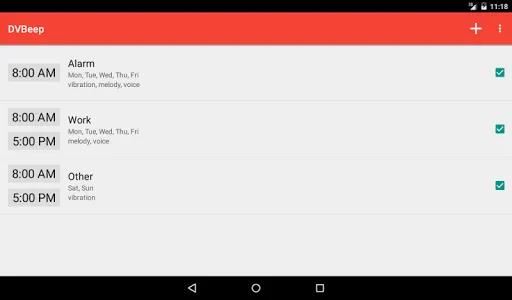 Speaking clock DVBeep Pro screenshot 8