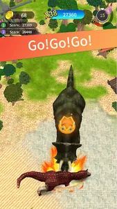 Dino Rampage: Godzilla City screenshot 1