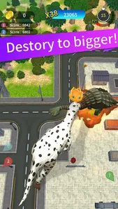 Dino Rampage: Godzilla City screenshot 8