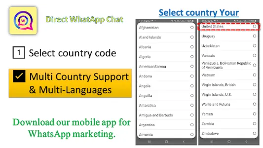 Direct WhatApp Chat screenshot 2