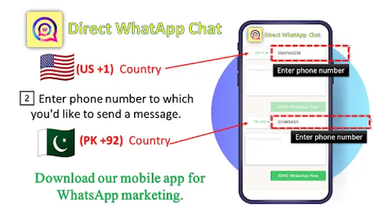 Direct WhatApp Chat screenshot 3
