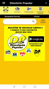 Directorio Popular screenshot 0