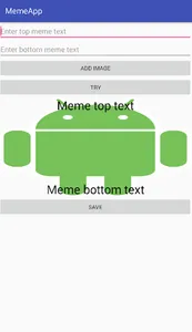 MemeApp screenshot 0