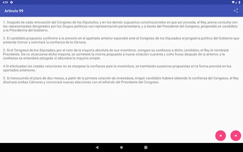 Constitución Española Pro screenshot 0