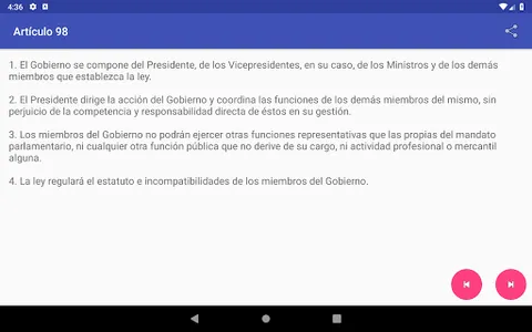 Constitución Española Pro screenshot 1