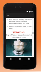 DIY Soap Recipes and homemade  screenshot 1