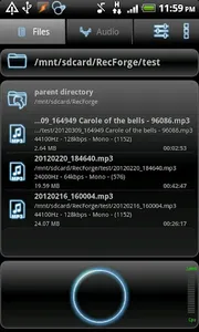 RecForge Pro - Audio Recorder screenshot 1