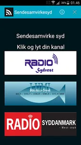 Sendesamvirke Syd screenshot 0