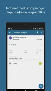 DataLøn Tid screenshot 11