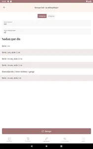 Min strikkejournal screenshot 14