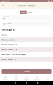 Min strikkejournal screenshot 9