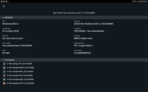 WorkZone screenshot 11