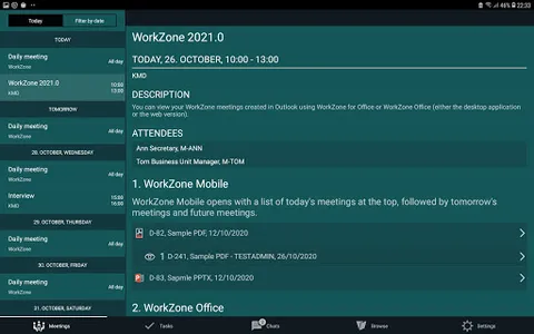 WorkZone screenshot 13