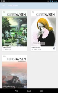 Kunstavisen screenshot 9