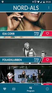 Nord-Als Musikfestival app screenshot 2