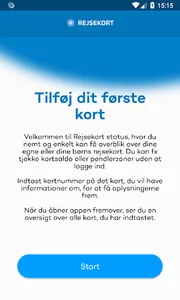 Rejsekort status screenshot 0