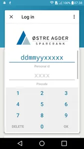 Østre Agder Sparebank Bedrift screenshot 0