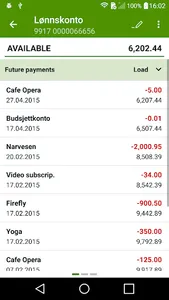Sparebanken DIN screenshot 2