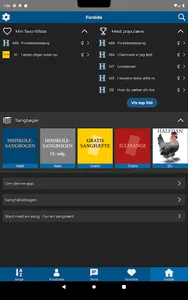 Højskolesangbogen screenshot 10