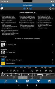 Højskolesangbogen screenshot 11