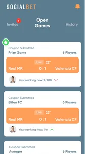 Socialbet screenshot 3