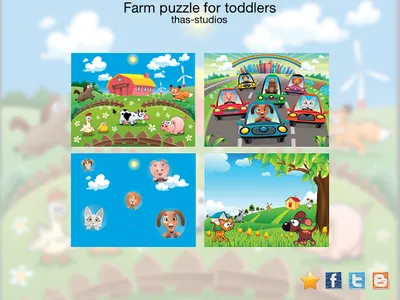 Farm animals for kids HD Lite screenshot 13