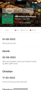 Vallø Pizzaria & Grillhouse screenshot 2