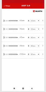 Würth anker beregning screenshot 5