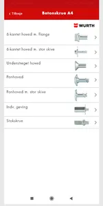 Würth anker beregning screenshot 6