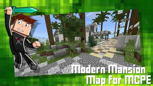 Modern Mansion Map for MCPE screenshot 3