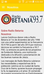 Radio Betania screenshot 2