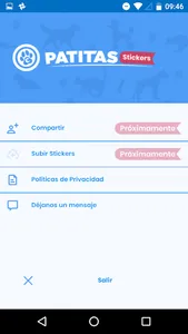 Patitas Stickers screenshot 0