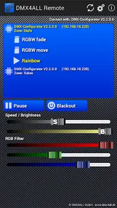 DMX4ALL Remote screenshot 0