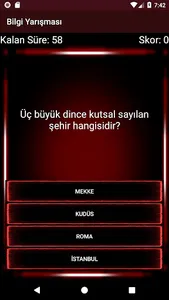 Ödüllü Bilgi Yarışması screenshot 1