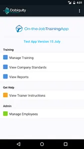 Dobiquity: On-the-Job Training screenshot 1