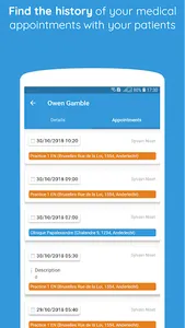 Doctoranytime Agenda screenshot 2