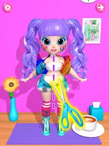 ASMR Doll Repair Girl Games screenshot 1