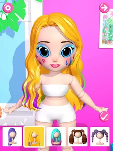 ASMR Doll Repair Girl Games screenshot 12