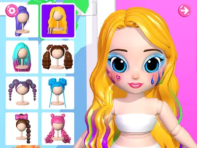 ASMR Doll Repair Girl Games screenshot 14