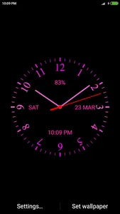 Analog Clock Live Wallpaper screenshot 3