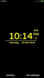 Digi Clock Live Wp screenshot 0