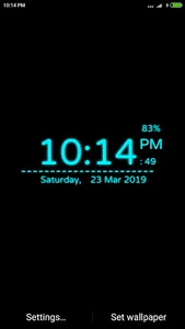 Digi Clock Live Wp screenshot 1