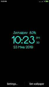 Digital Clock screenshot 1