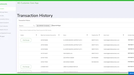 KE-Customer Core screenshot 2
