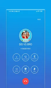 SIS VS BRO Fake video call screenshot 3