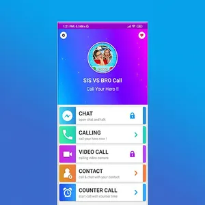 SIS VS BRO Fake video call screenshot 4