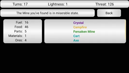 Darkness Cometh Text Adventure screenshot 1