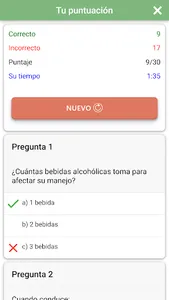 DMV Driving Test in Spanish screenshot 4