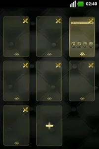 Gold and Leather GO EX Theme screenshot 7